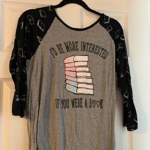 I'd be more interested if you were a book!